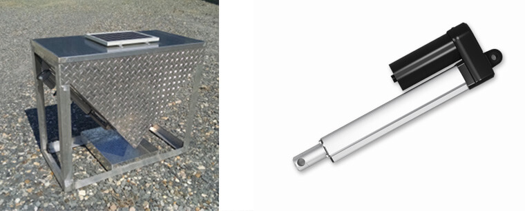 工業(yè)電動(dòng)推桿案例-與AUTO_MAX 喂食器(北美)廠家合作