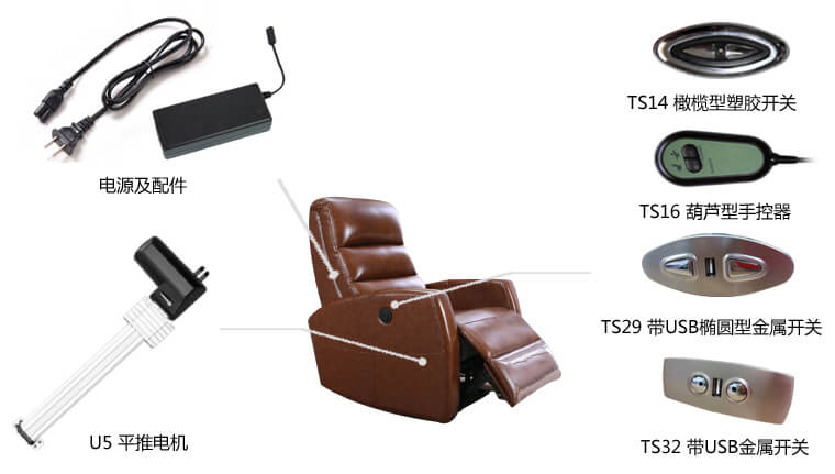 電動沙發(fā)電動推桿應(yīng)用 電動沙發(fā)電動推桿應(yīng)用